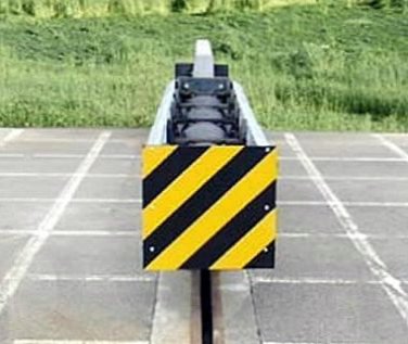 Gepr&uuml;fter mobiler Anpralld&auml;mpfer Typ WALT