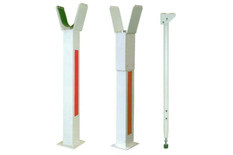 Auflagepfosten und Pendelst&uuml;tze