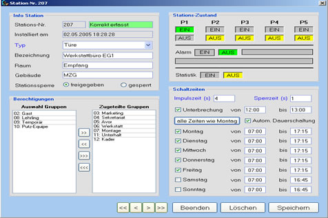Software f&uuml;r effizienten Schliessplan