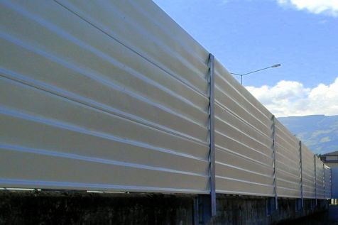 L&auml;rmschutz bei einem Einkaufscenter